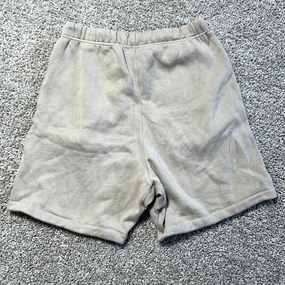 Essentials Fear Of God Mens Small Beige Sweat Shorts Casual Loungewear - Picture 5 of 10